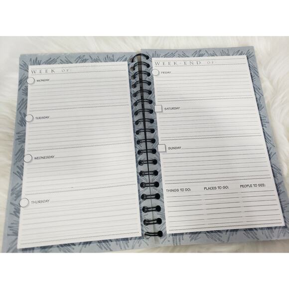 Vintage 1990s Looney Tunes Planner Notebook Pad Taz 1996 School Work Schedule - Picture 4 of 8